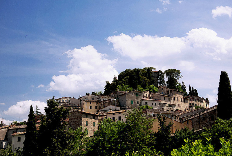 Sarteano paesaggio