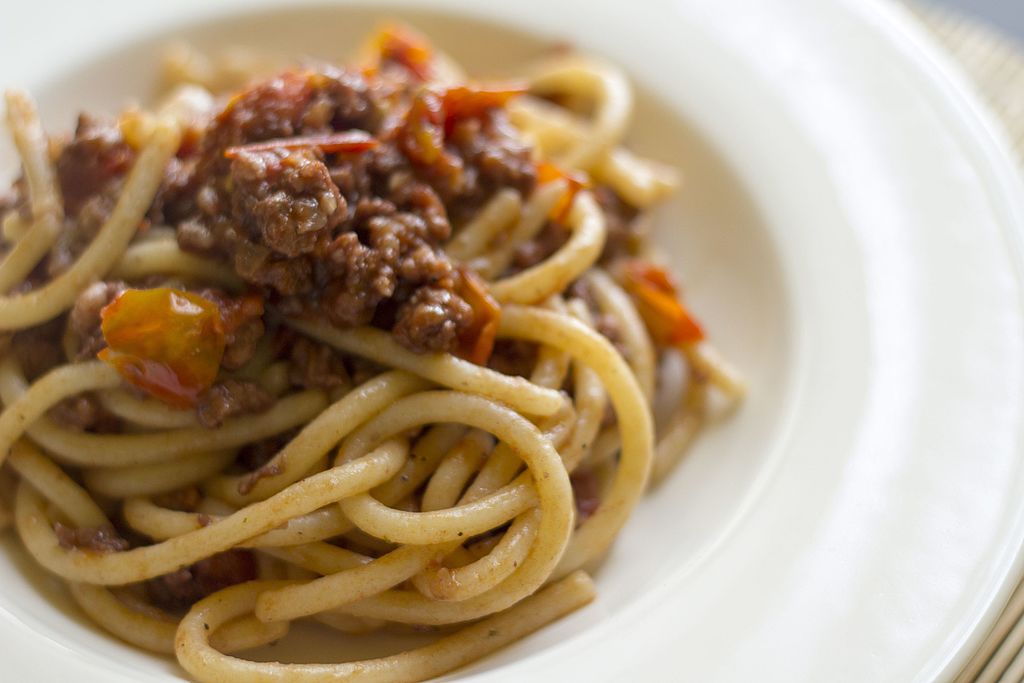 Pici csenesi on ragù