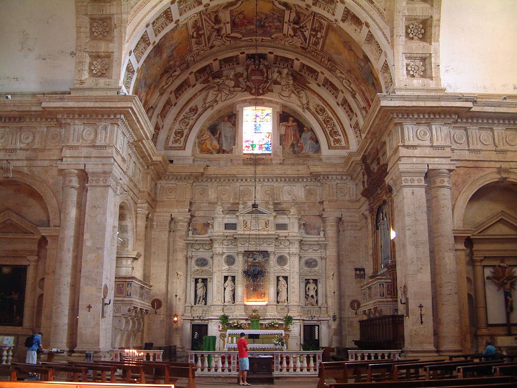 Interno chiesa di San Biagio
