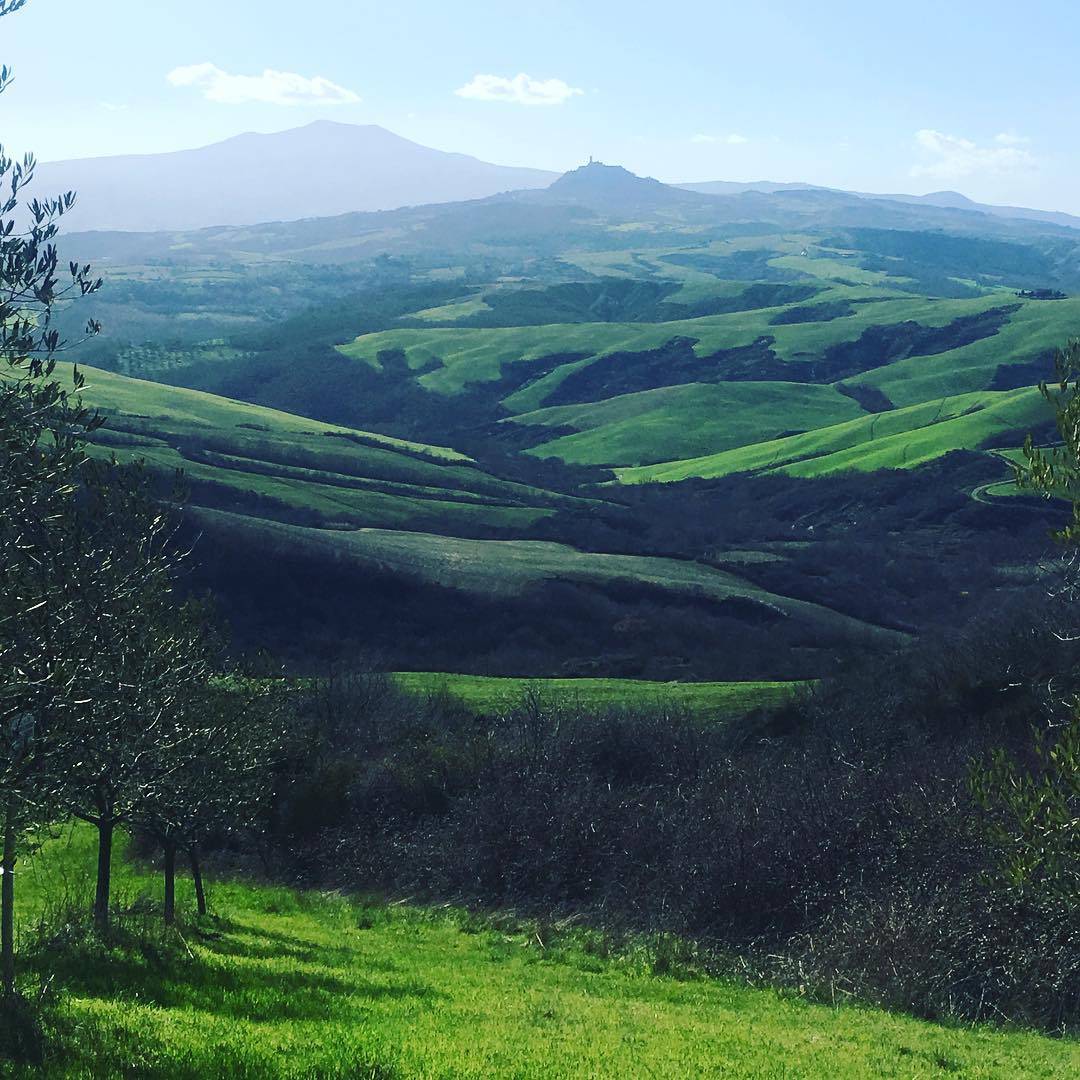 San Casciano dei Bagni vista panoramica