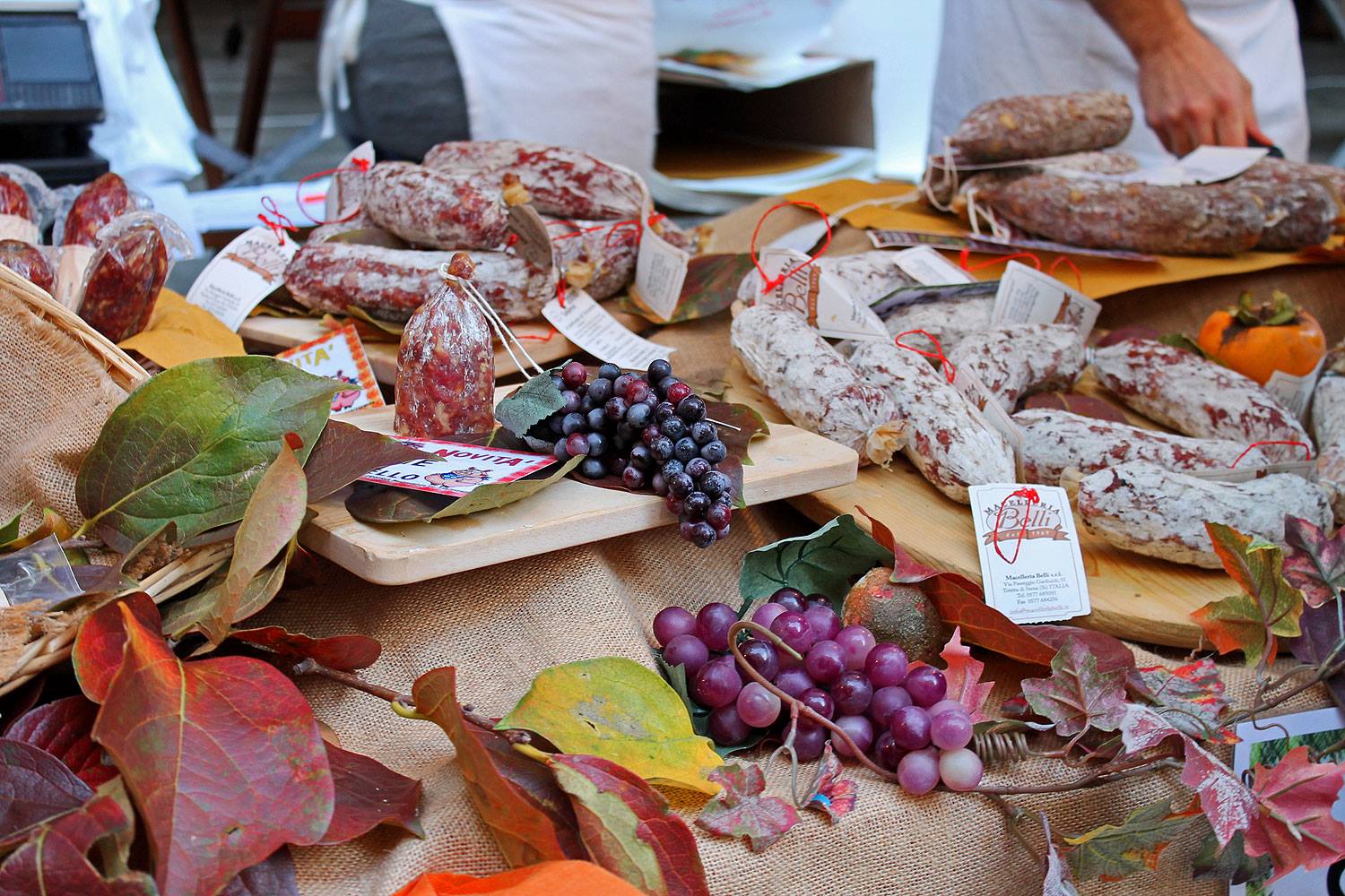 Val di Chiana food specialties tastings in Montepulciano