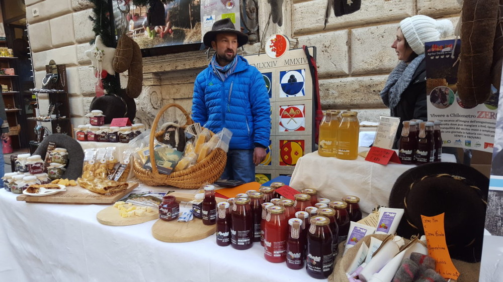 Produttori locali alla fiera Toscana Gustando