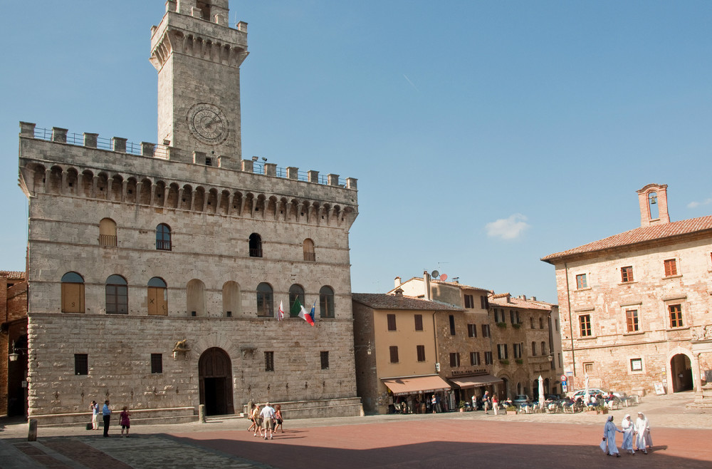 Piazza Grande a Montepulciano