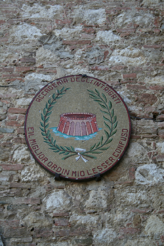 Accademia degli Intrigati Montepulciano