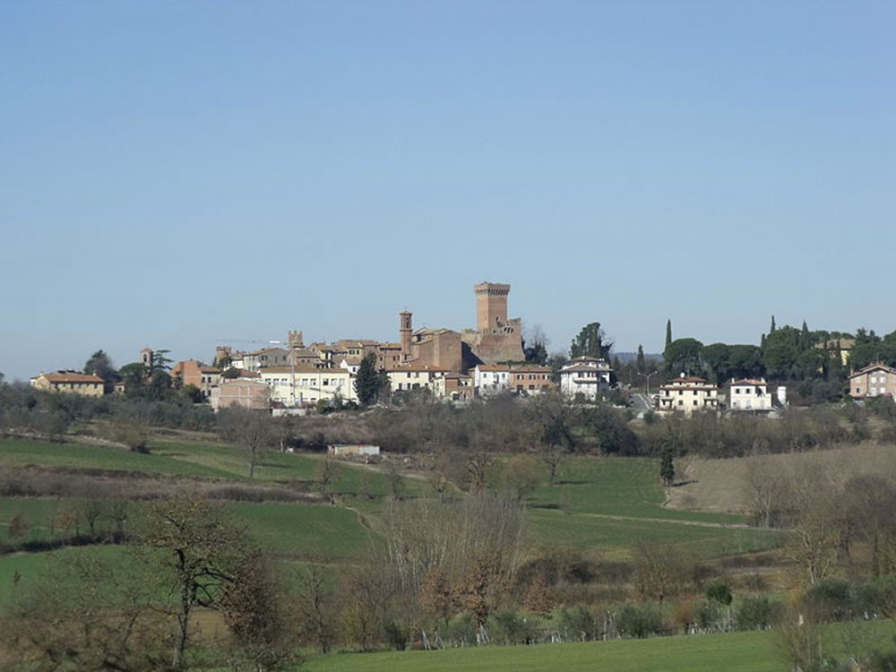 Marciano della Chiana panoramic view