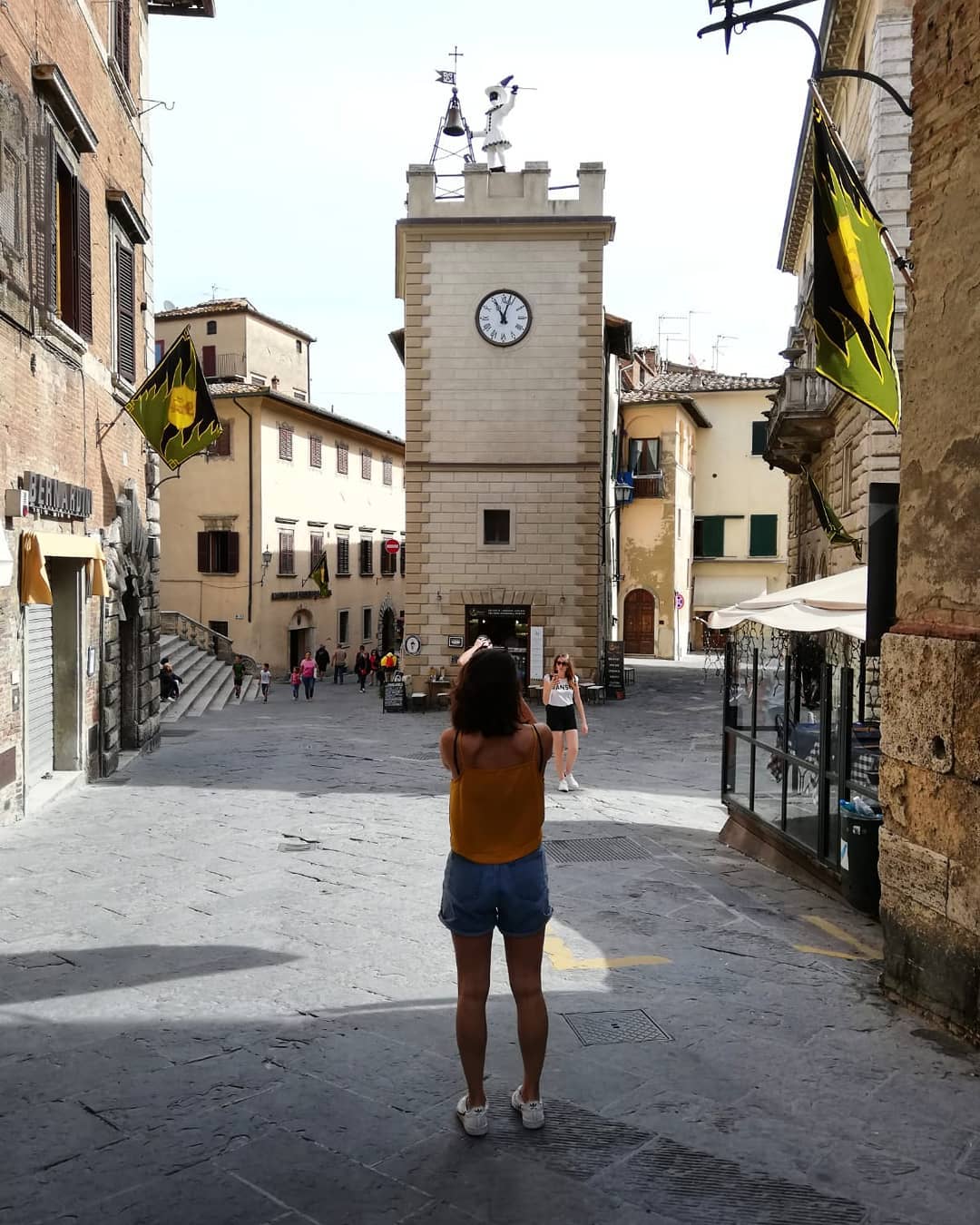 Origini della Torre dell'Orologio Di Montepulciano