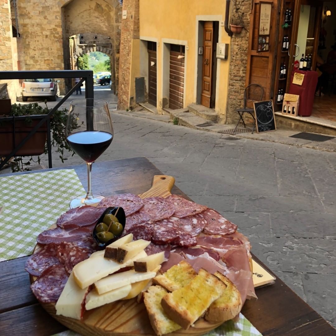 Local specialties in Montepulciano