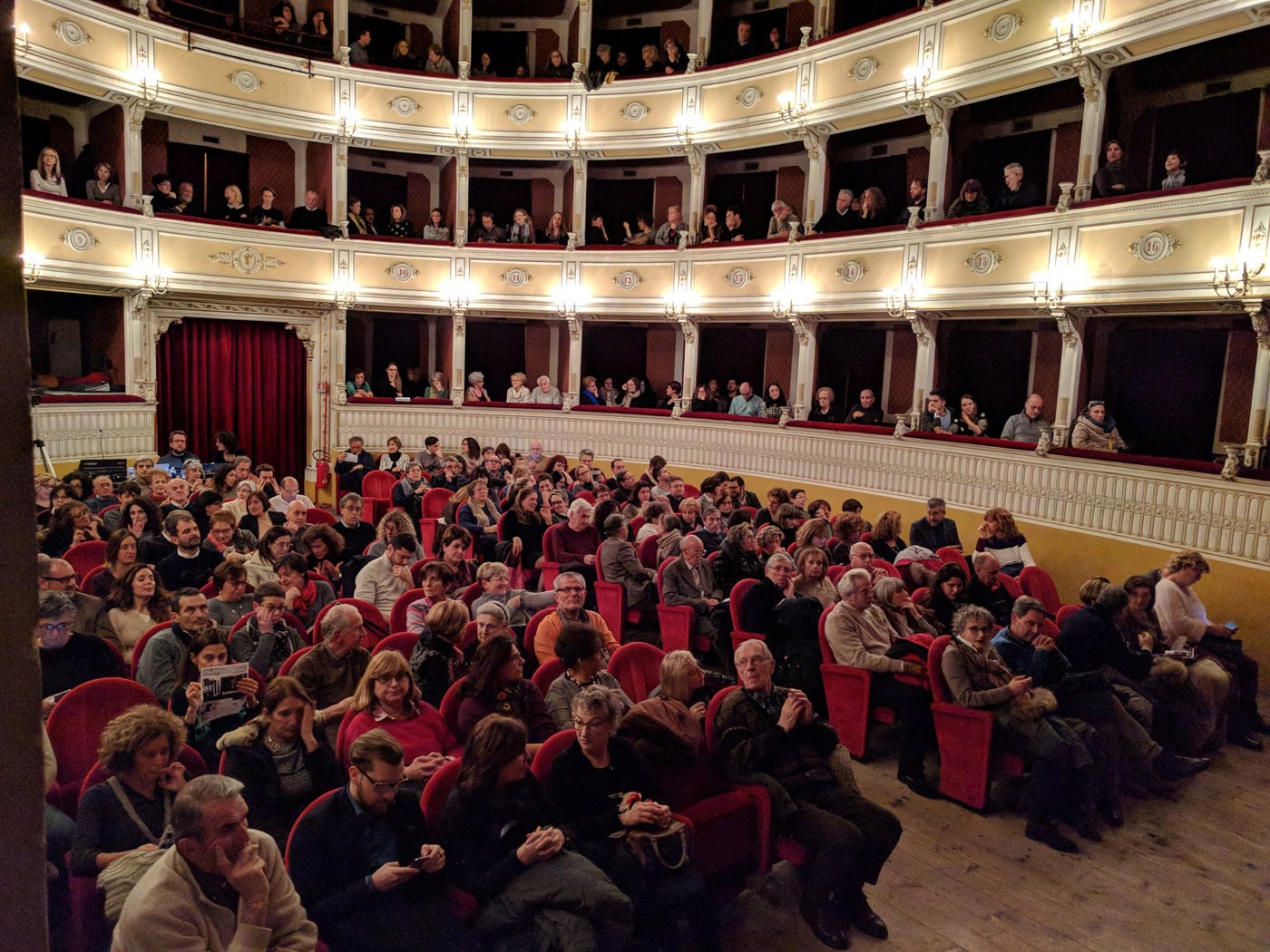 Poliziano Theater, the main cultural venue in Montepulciano