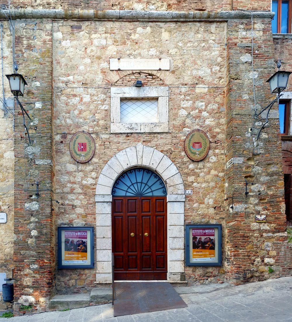 Theater Poliziano entrance
