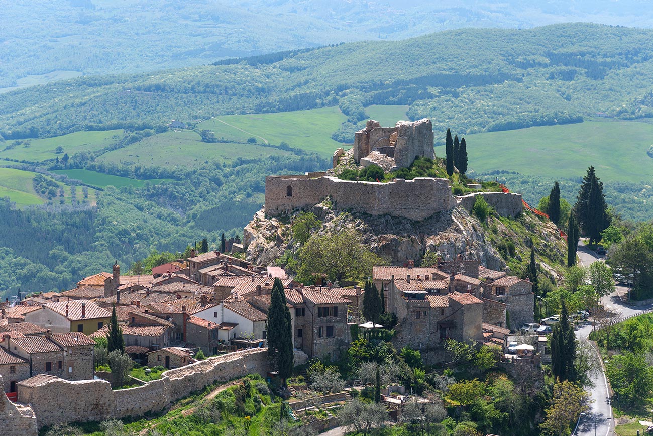 Castiglione d'Orcia bike route