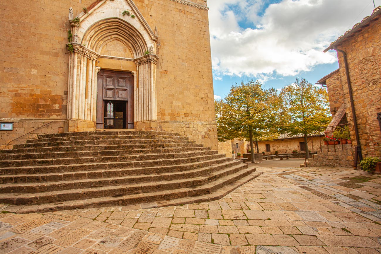 Monticchiello hamlet in Pienza